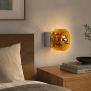 Bauhaus acrylic wall lamp lifestyle and detail image