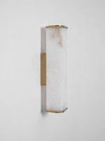 Bild in die Galerieansicht laden, Kuboid Alabaster Wandleuchte