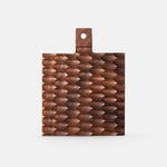 Cargar imagen en el visor de la Galería, Small black walnut textured serving board on a light background