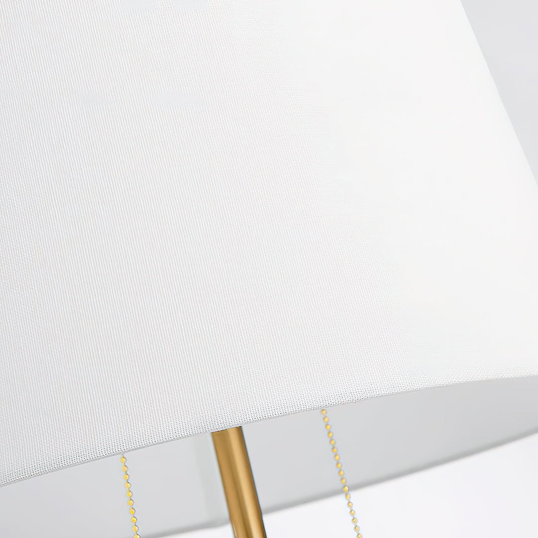 Rohe Alabaster Tischlampe