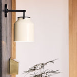 Load image into Gallery viewer, Hanton Minimalist Outdoor Wall Light - Matte Metal Industrial Sconce
