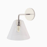 Load image into Gallery viewer, Conica Cone Wall Sconce - 1, 2, 3-Light Modern Glass Lighting
