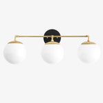 Load image into Gallery viewer, Glorica Glass Wall Sconce - Modern Vintage Vanity Light Fixture
