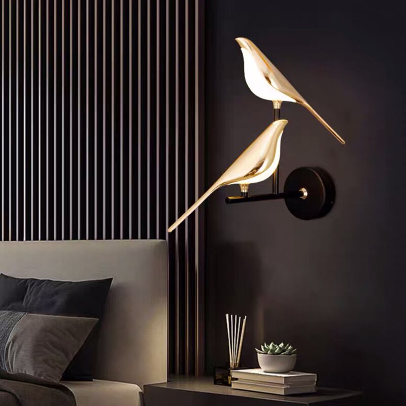 LumiVogel - Lámpara Moderna en Forma de Pájaro