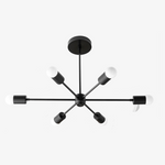 Load image into Gallery viewer, Mobilux Line Mid Century Modern Chandelier - 6 Heads Hanging Ceiling Light
