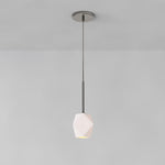 Load image into Gallery viewer, Talvior Faceted Pendant Light – Adjustable Glass Light Fixture
