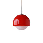 Load image into Gallery viewer, Nordic Lipko Pendant Light – Compact Frosted Globe Hanging Lamp for Apartments and Cozy Nooks