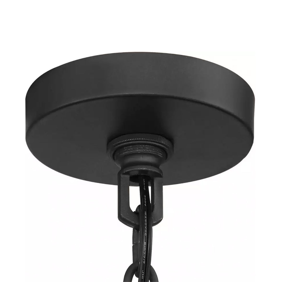 Oryven Moderne Rustieke Hanglamp - Trommelkap Hanglamp - Veelzijdige Industriële Stijl voor Thuis U07