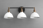 Load image into Gallery viewer, Conique Metal Industrial Modern Vanity for rustic bathroom
