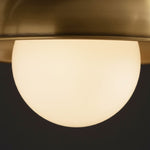 Load image into Gallery viewer, Cordax Industrial Modern Wall Lamp – Soft Opal Glass Glow for Hallway or Bedroom