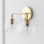 Load image into Gallery viewer, Selvion Artistic Globe Sconce Light - Handcrafted Glass Sculptural Wall Fixture
