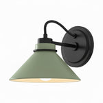 Load image into Gallery viewer, Aurenza Sconce – Farmhouse Wall Light with Metal Accents for Cozy Spaces
