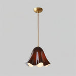 Load image into Gallery viewer, Bellina Artistic Glass Pendant Light - Modern Bloom Inspired Hanging Ceiling Lamp
