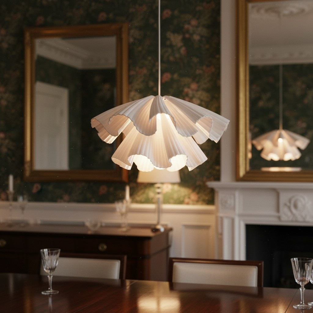 Elora plastic hanglamp – lichtgewicht modern ontwerp voor slaapkamers of woonkamers