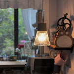 Load image into Gallery viewer, Nordic Hemp Rope Glass Pendant Light