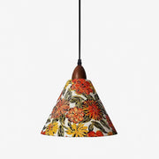 Liberty-Style Floral Fabric Pendant Light