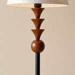 Load image into Gallery viewer, Micahell Modern Floor Lamp – Cascading Shell Shade Standing Lamp for Bedroom