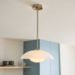 Load image into Gallery viewer, Elorina Pendant Light - Perforated Metal Shade, Champagne Bronze
