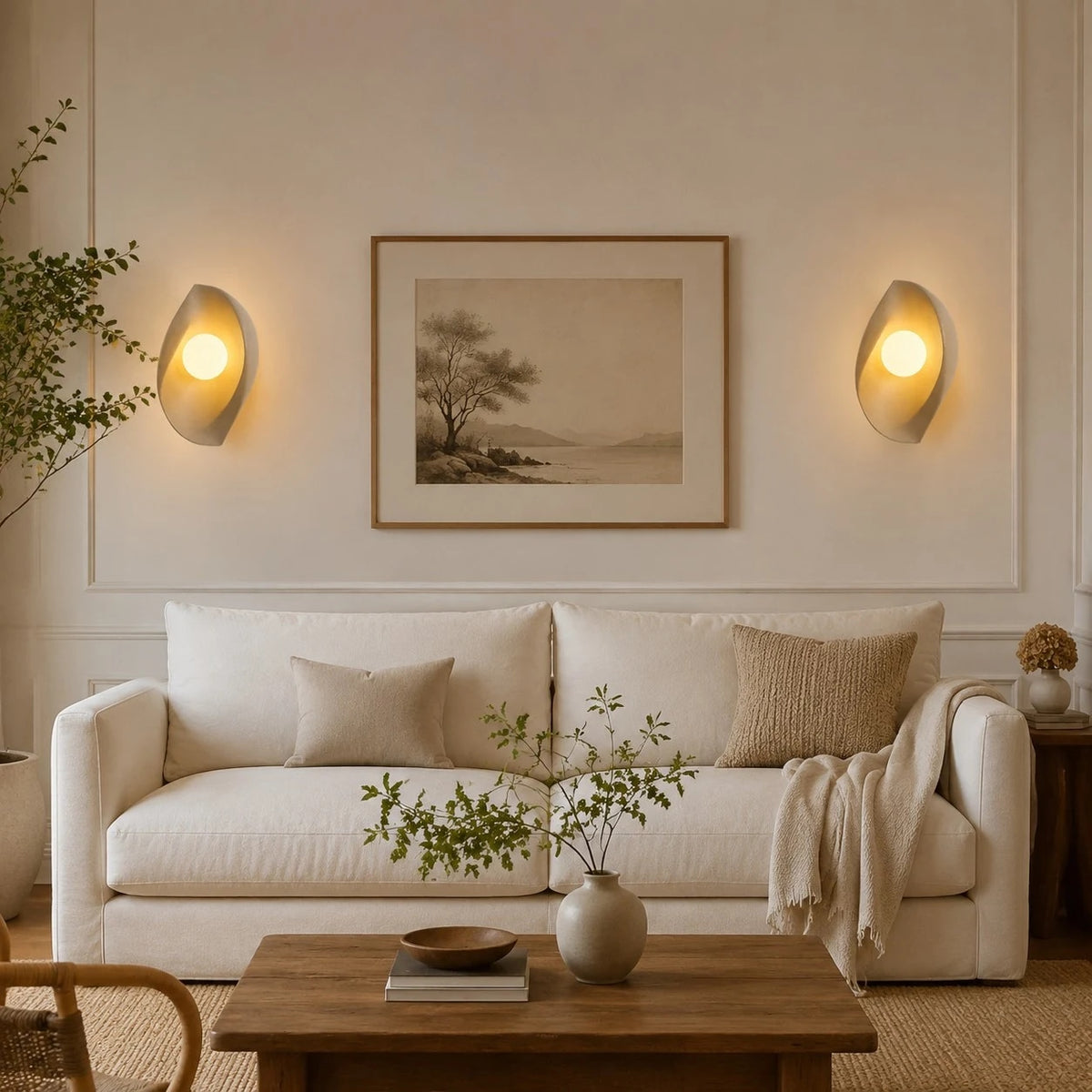 wall sconce room scene