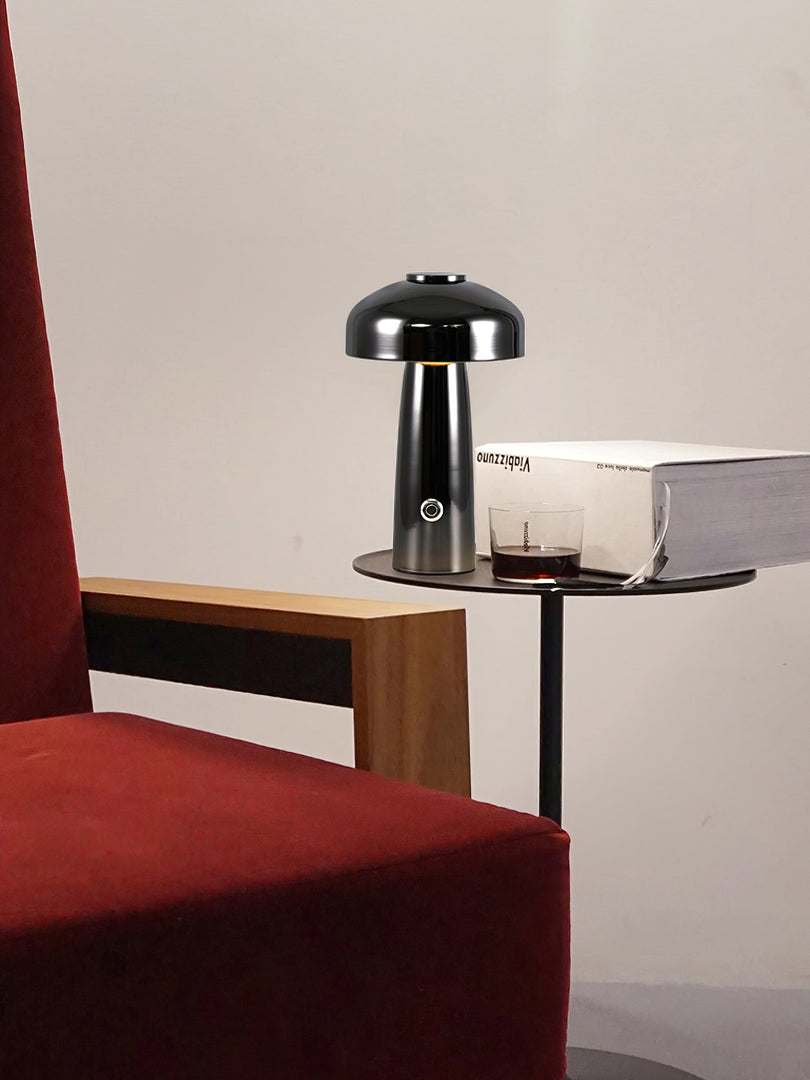 Lampada da tavolo Leon Mushroom (batteria integrata)