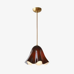 Load image into Gallery viewer, Bellina Artistic Glass Pendant Light - Modern Bloom Inspired Hanging Ceiling Lamp
