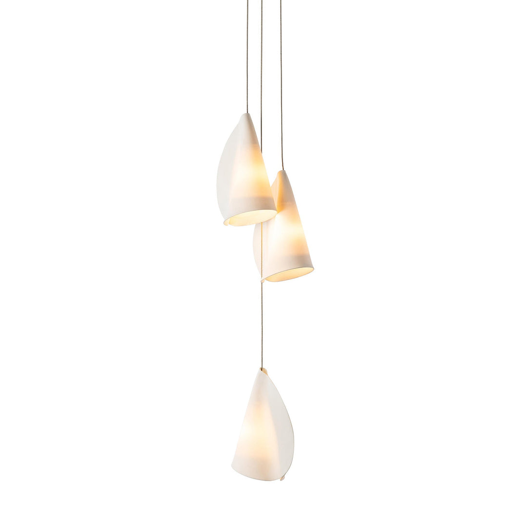 Lampada a sospensione scandinava Boki in porcellana