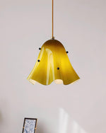 Load image into Gallery viewer, Bellina Artistic Glass Pendant Light - Modern Bloom Inspired Hanging Ceiling Lamp
