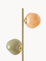 Load image into Gallery viewer, Coloria Opal Glass Floor Lamp – Minimalist Light for Living &amp; Bedroom
