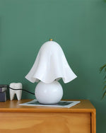 Load image into Gallery viewer, Bellina Decorative Table Lamp - Sculptural Bell Flower Shape
