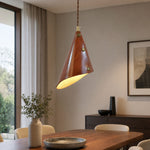 Cargar imagen en el visor de la Galería, leather pendant lamp detail