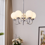 Cargar imagen en el visor de la Galería, Candelabro Moderno Marshmallow de Vidrio