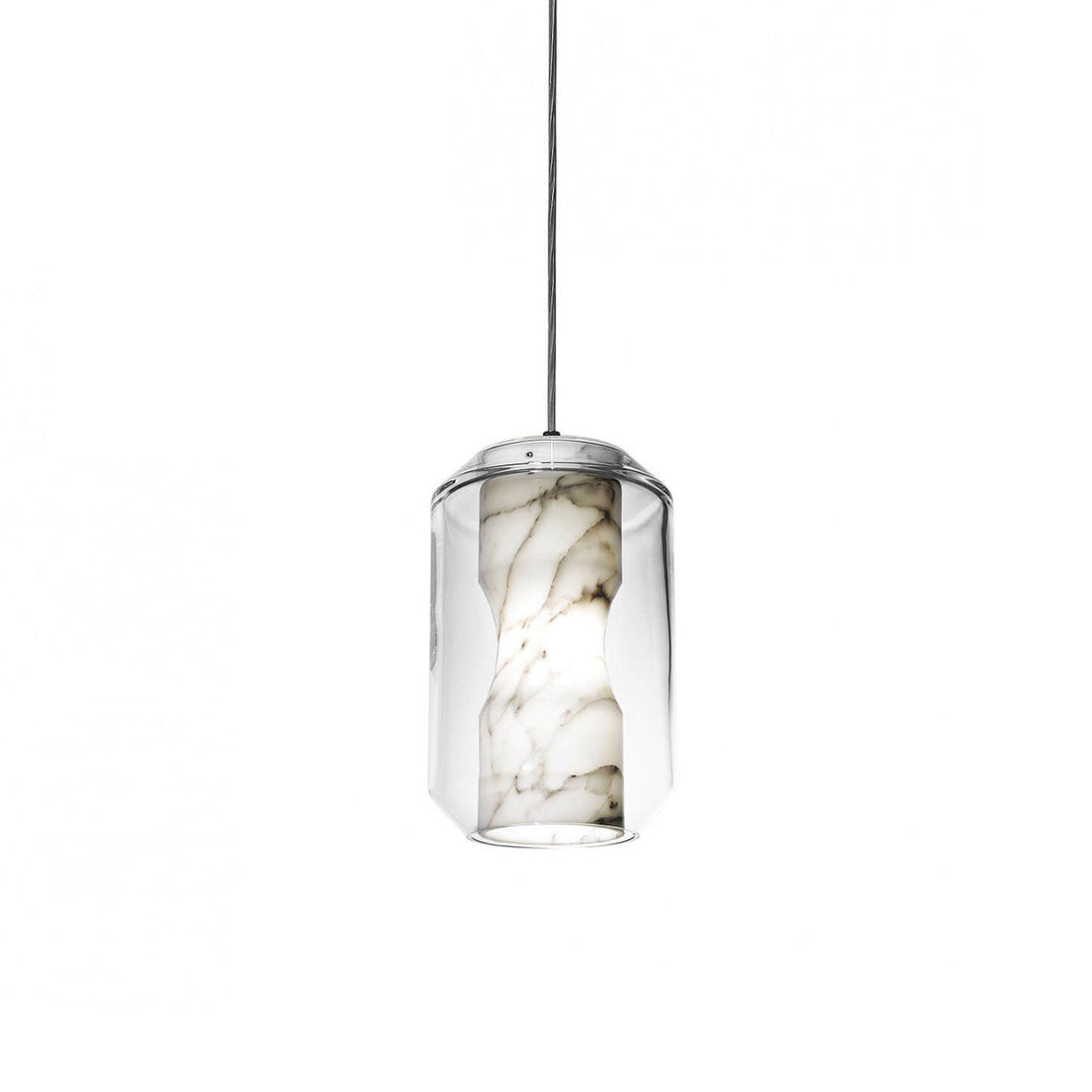 Glas Alabaster-Pendelleuchte