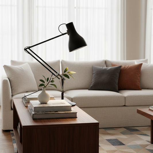 Modryx Modern Adjustable Desk Lamp – Timeless Task Light for Home Office