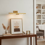 Bild in die Galerieansicht laden, Aurix Minimalistische Eisen-Wandlampe – Elegante wandmontierte Beleuchtung zur Aufwertung jeder Innenraumkunst