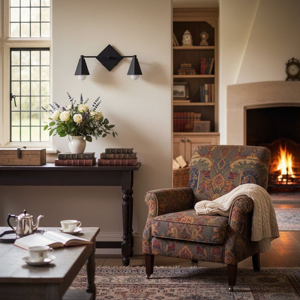 Ornato Luxe Geometric Vanity Light - Solid Brass Art Deco Bathroom Lighting