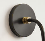 Load image into Gallery viewer, Calin Classic Sconce - Iron Wall Light with White Linen Shade
