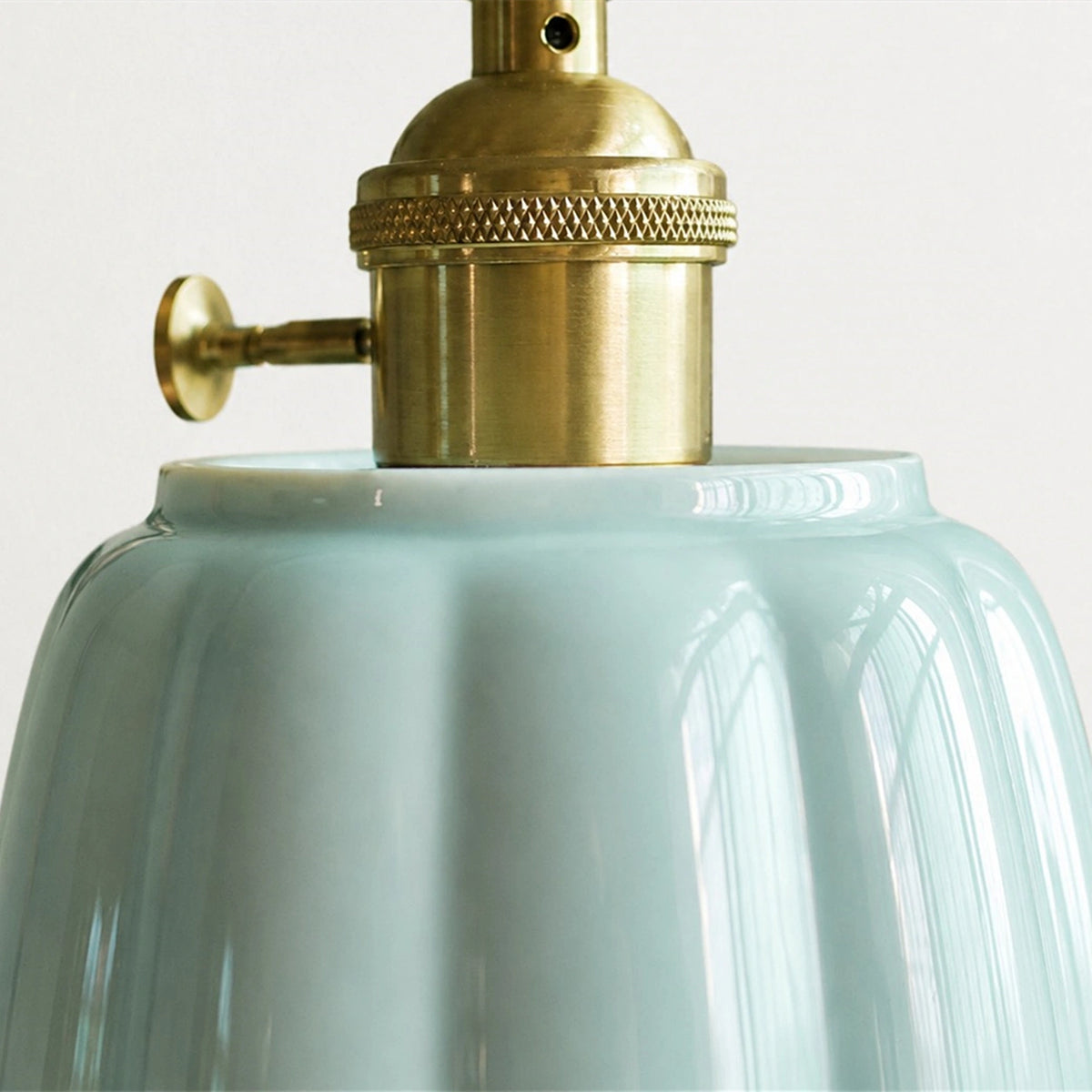 brass hardware detail