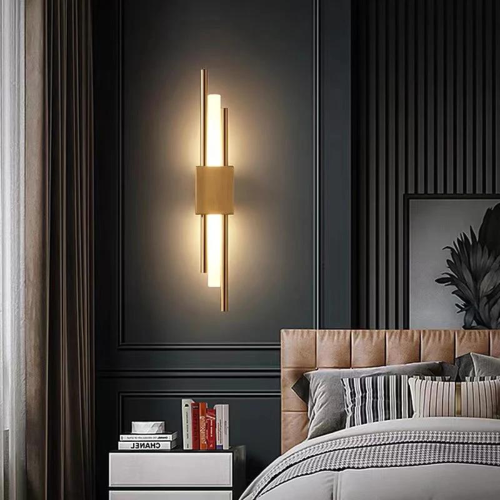 Luz de Pared con Detalles en Mármol Refined Radiance