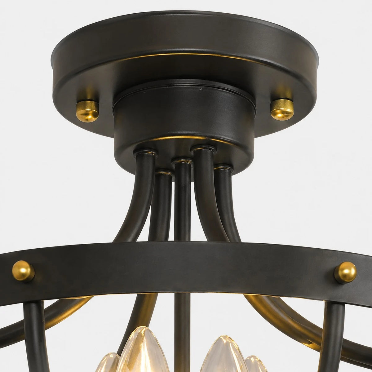 Canopy and ceiling mount detail