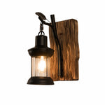 Cargar imagen en el visor de la Galería, Rustic Hook Lantern Sconce