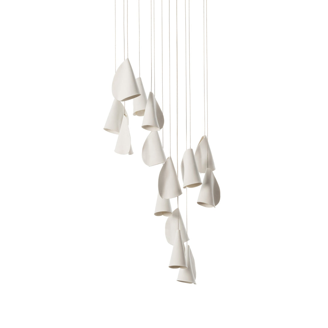 Lampada a sospensione scandinava Boki in porcellana