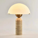 Bild in die Galerieansicht laden, Peono Alabaster Tischlampe