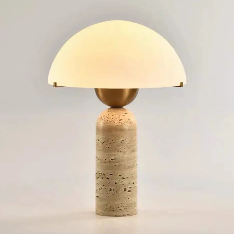 Peono Alabaster Tischlampe
