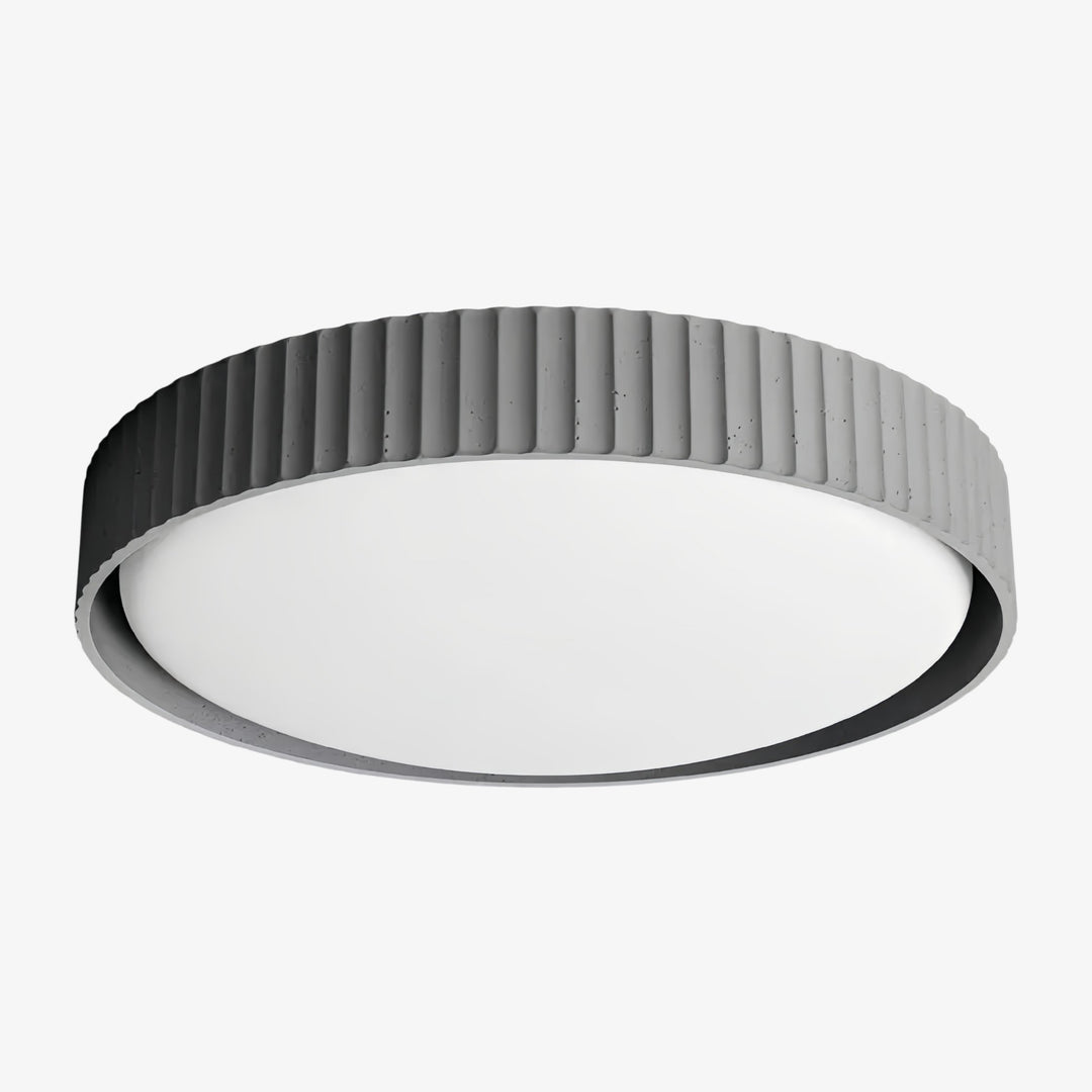 Acrion Moderne Runde Acryl LED-Deckenleuchte - Minimalistische Aufbaulampe für Wohnraum