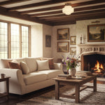 Load image into Gallery viewer, Geotower Glass Art Deco Ceiling Light - Glass Globe - Elegant Home Fixture
