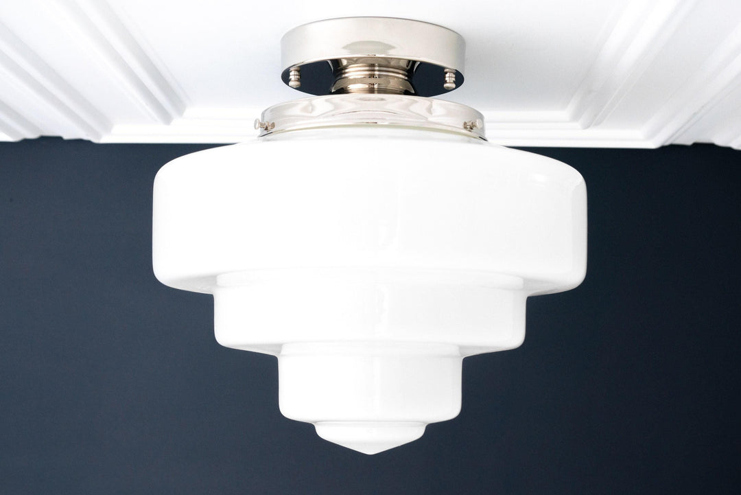 Geotower Tiered Globe Contemporary Ceiling Lamp for Bedroom & Foyer