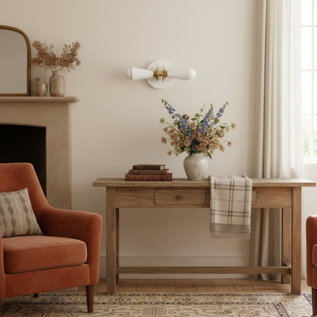 Pyralis Cone Art Deco Wall Light - Multi-Directional Sconce for Vanity or Wall