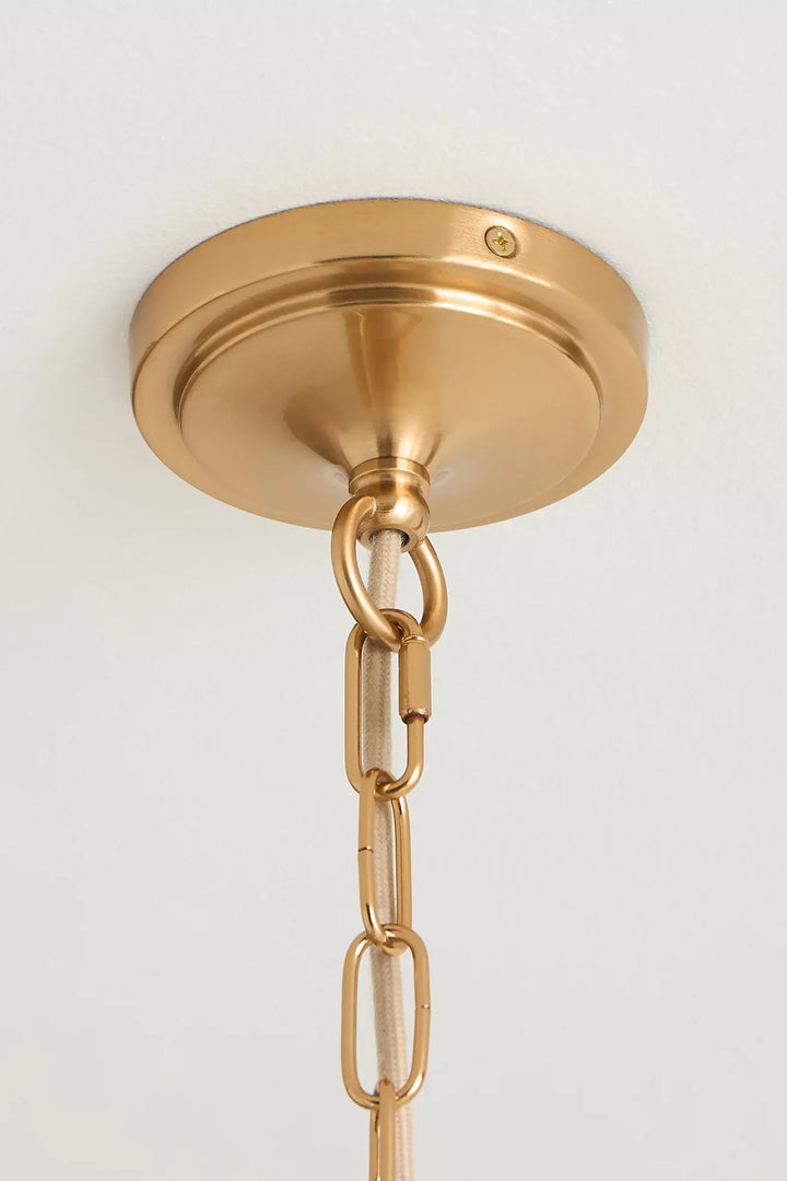 Elumina Zijde Geplooide Hanglamp - Klassiek Hangend Plafondarmatuur