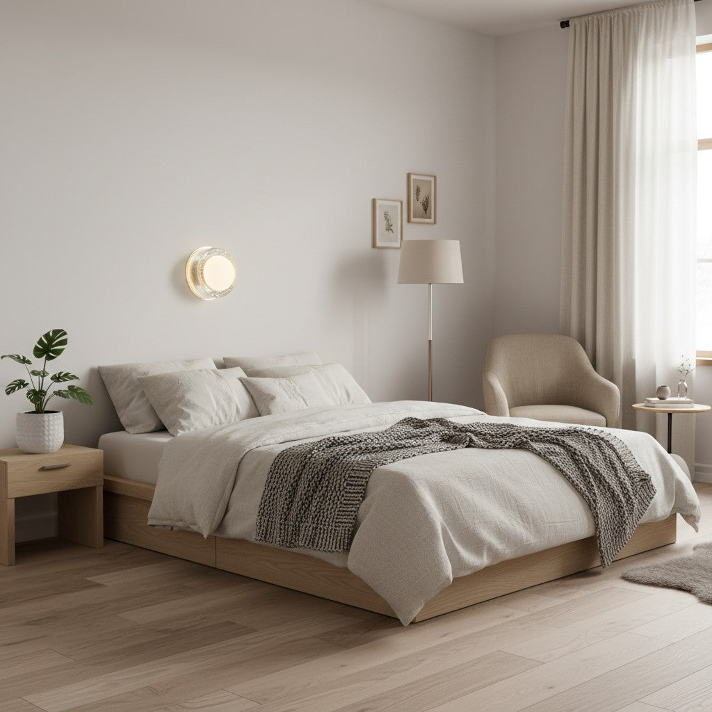 Vellaro Wandleuchte Glas- und Metalldesign – Zeitloser Stil für Küchen- und Bürobeleuchtung