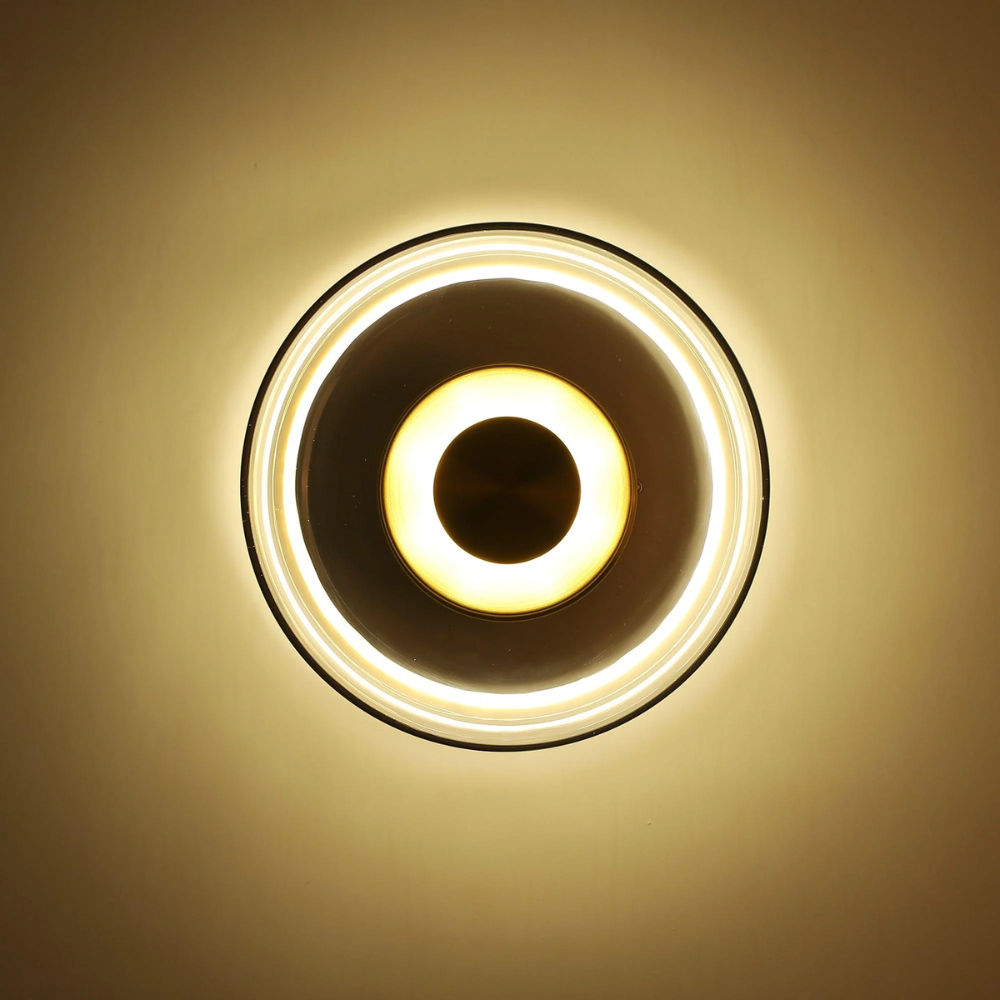 De Schitterende Gloed Premium Minimalistische Messing Wandlamp